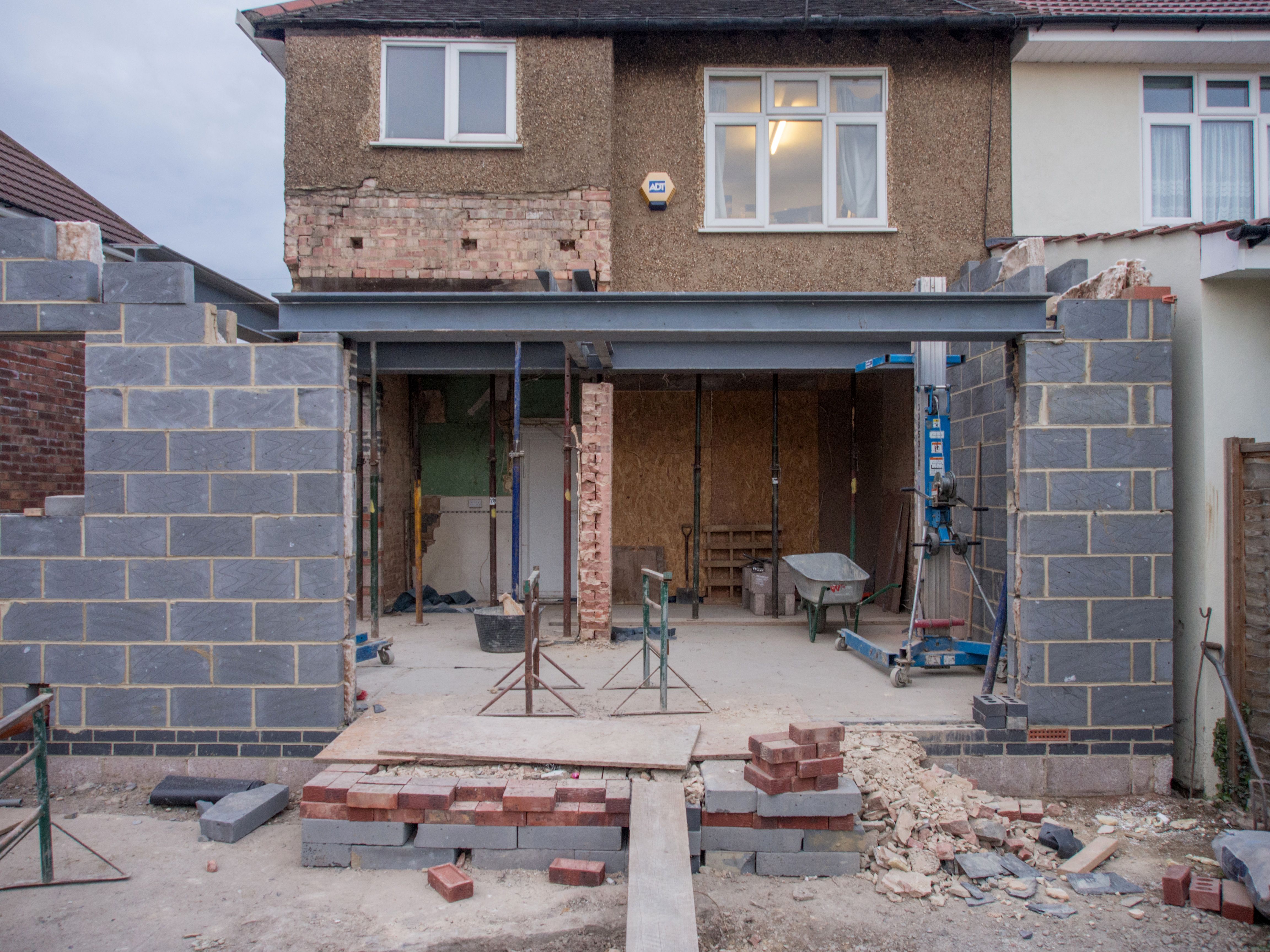 Newly converted loft space with dormer window and en-suite bedroom